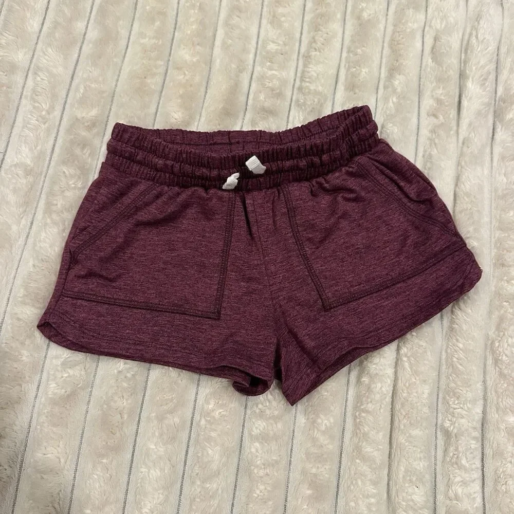 Gap Girls Gapfit Brushed Jersey Drawstring Shorts - Set of 3, Size XS